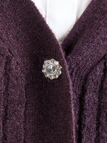 VERO MODA Knit Cardigan 'VMELYA' in Purple