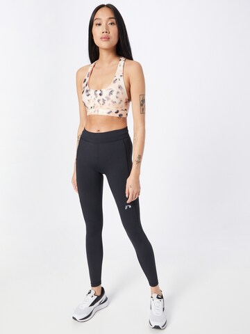 Skinny Pantalon de sport Newline en noir