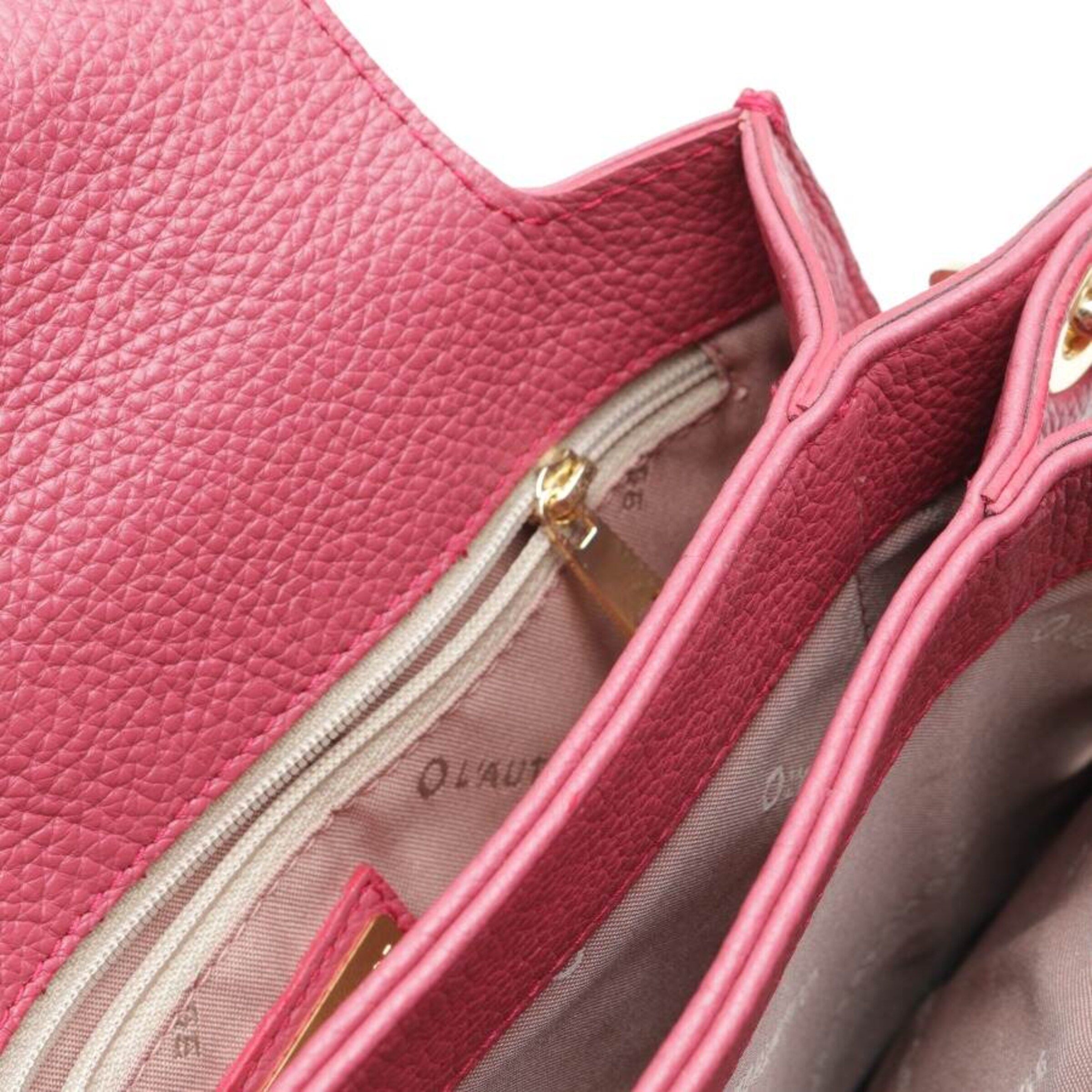 L'AUTRE CHOSE Schultertasche / Umhängetasche One Size in Pink