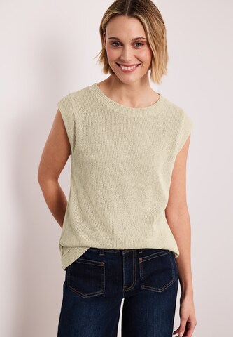 STREET ONE Sweater in Beige: front