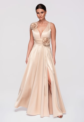 Ombre Evening dress in Gold