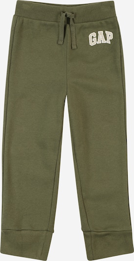 GAP Trousers in Beige / Green / White, Item view