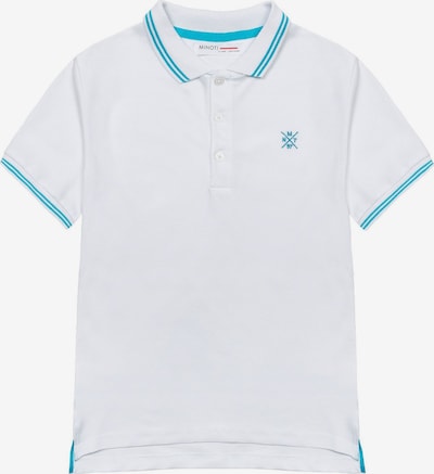 MINOTI T-Shirt en bleu / blanc, Vue avec produit