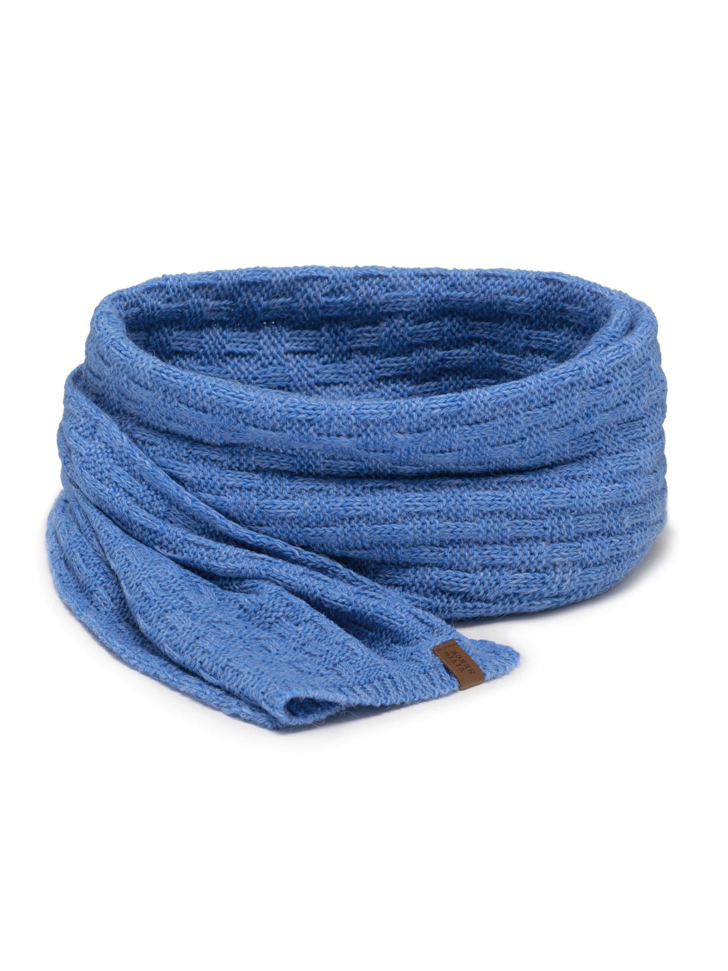 Écharpe '7015S' Vivisence en bleu : devant