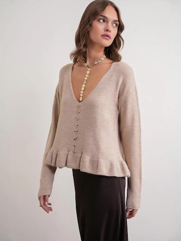MixRay Pullover 'Pullover'‌‌‌‌ in Beige
