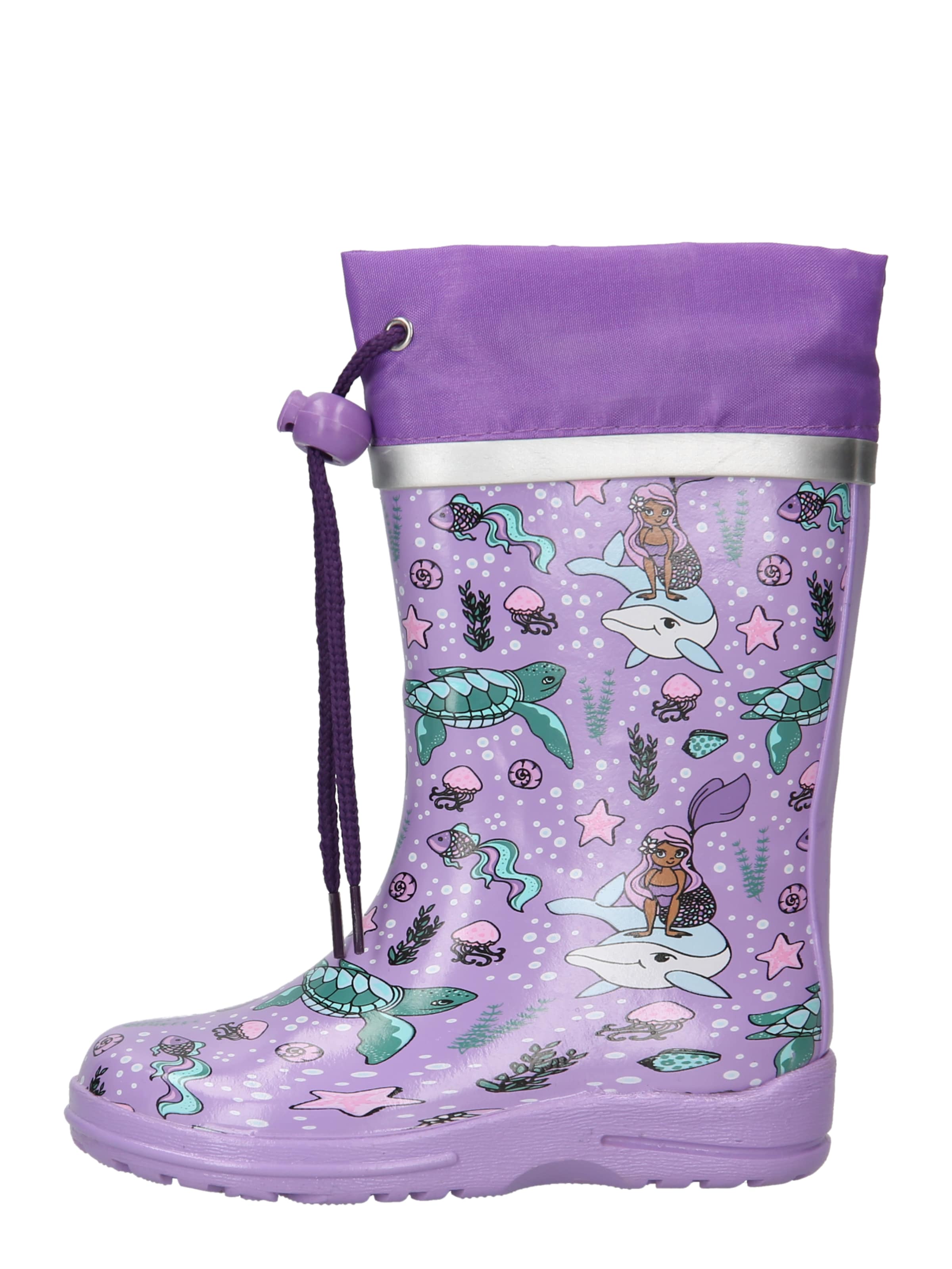 BECKGumene čizme &#x27;Ocean Tale&#x27; - ljubičasta boja