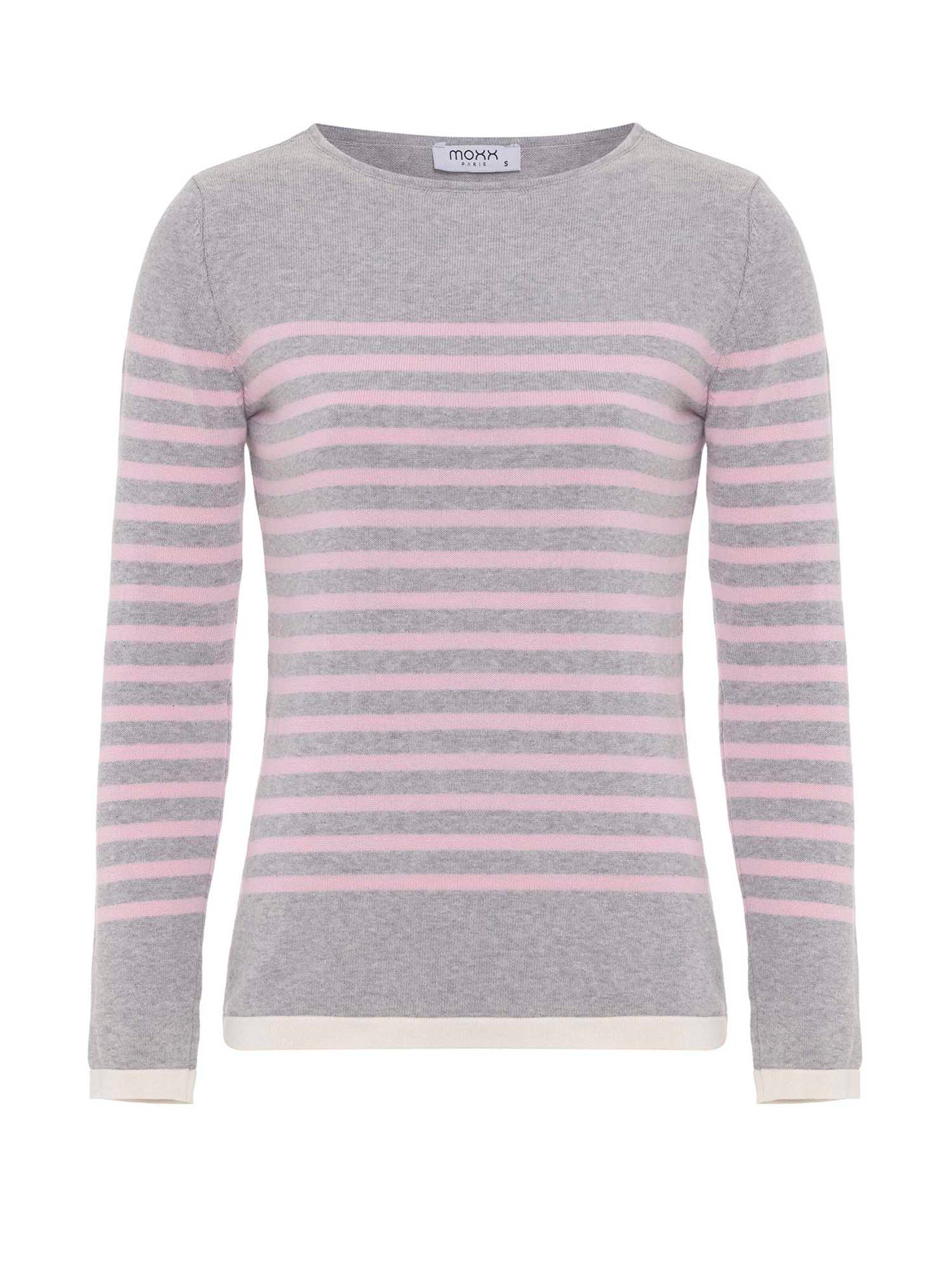 Moxx Paris Sweter w kolorze szary: przód