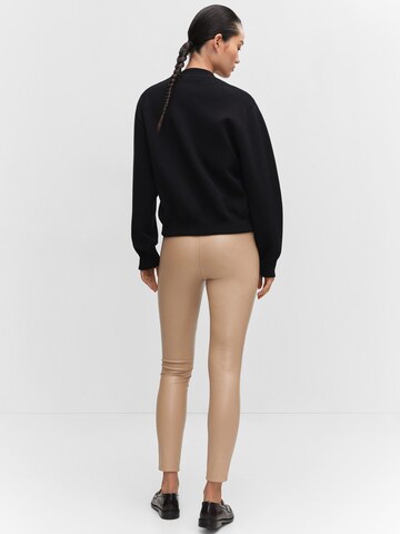 MANGO Regular Leggings 'GROTO' in Beige