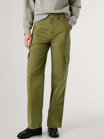 Pepe Jeans Regular Cargo trousers 'TINI' in Green: front