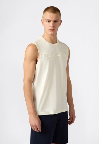 Champion Authentic Athletic Apparel Shirt in Beige: front