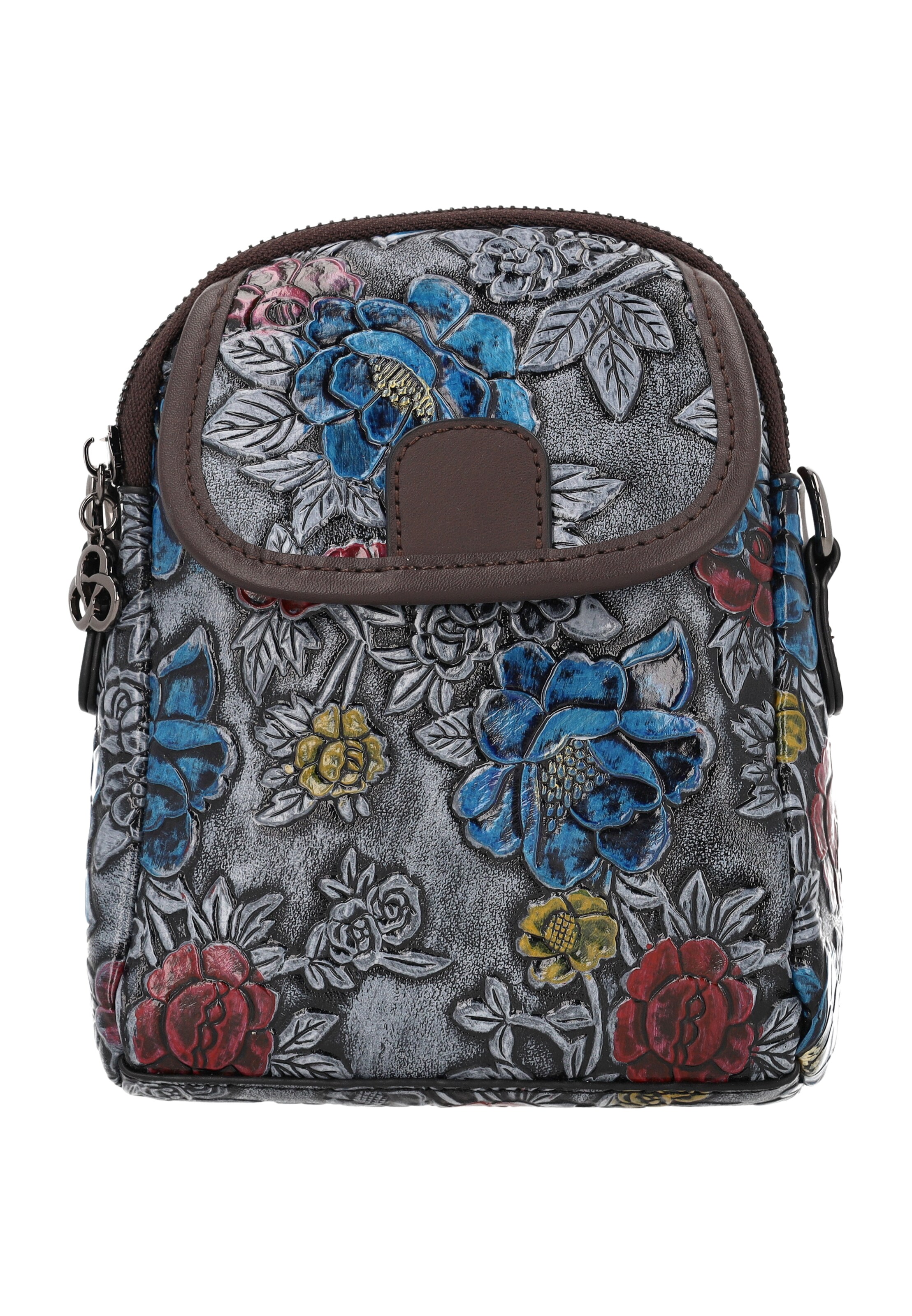 Gaya - Bolso de hombro en azul: frente