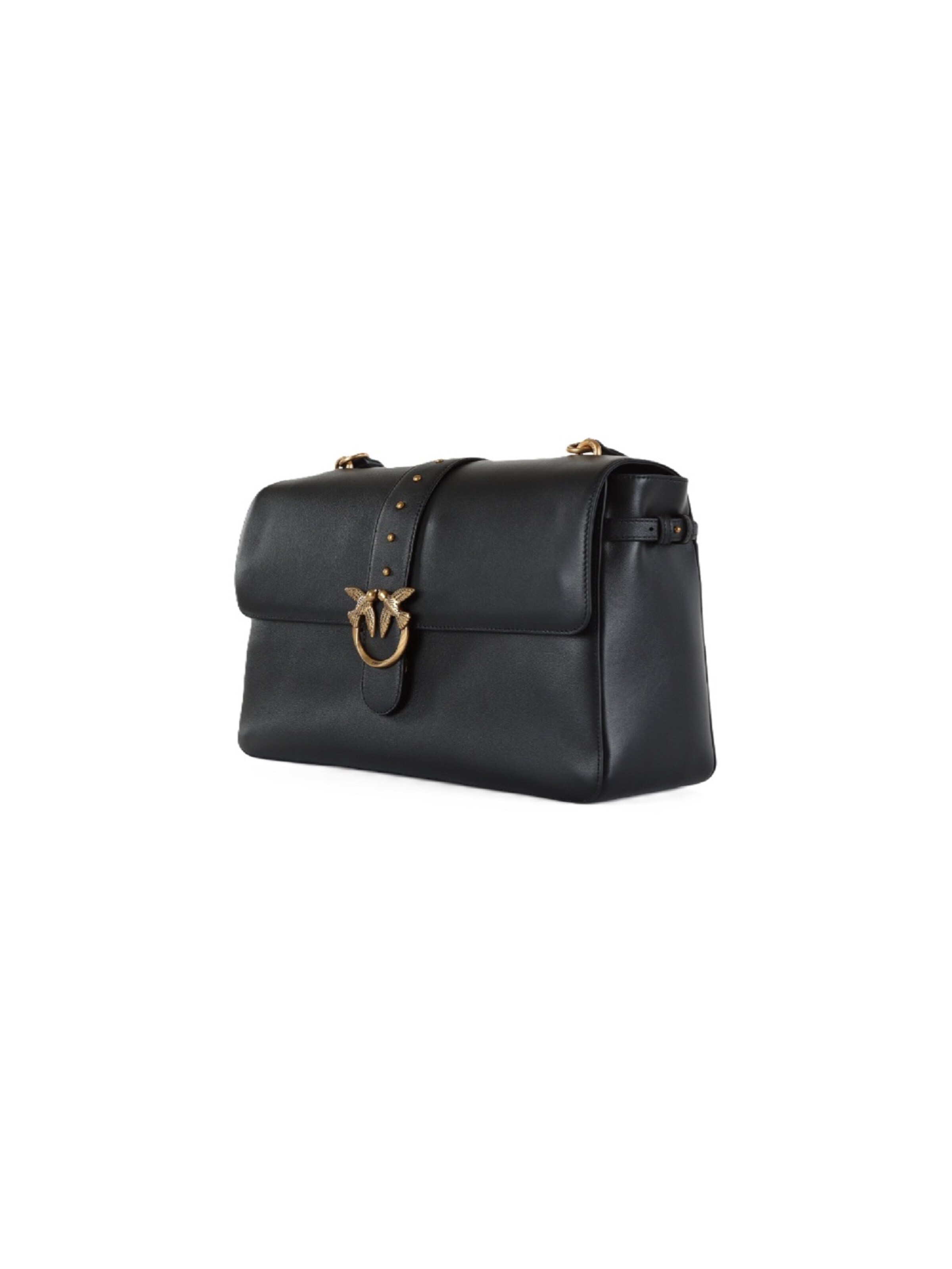 Borsa a spalla '105067 A0Q0 Z99Q' di PINKO in nero