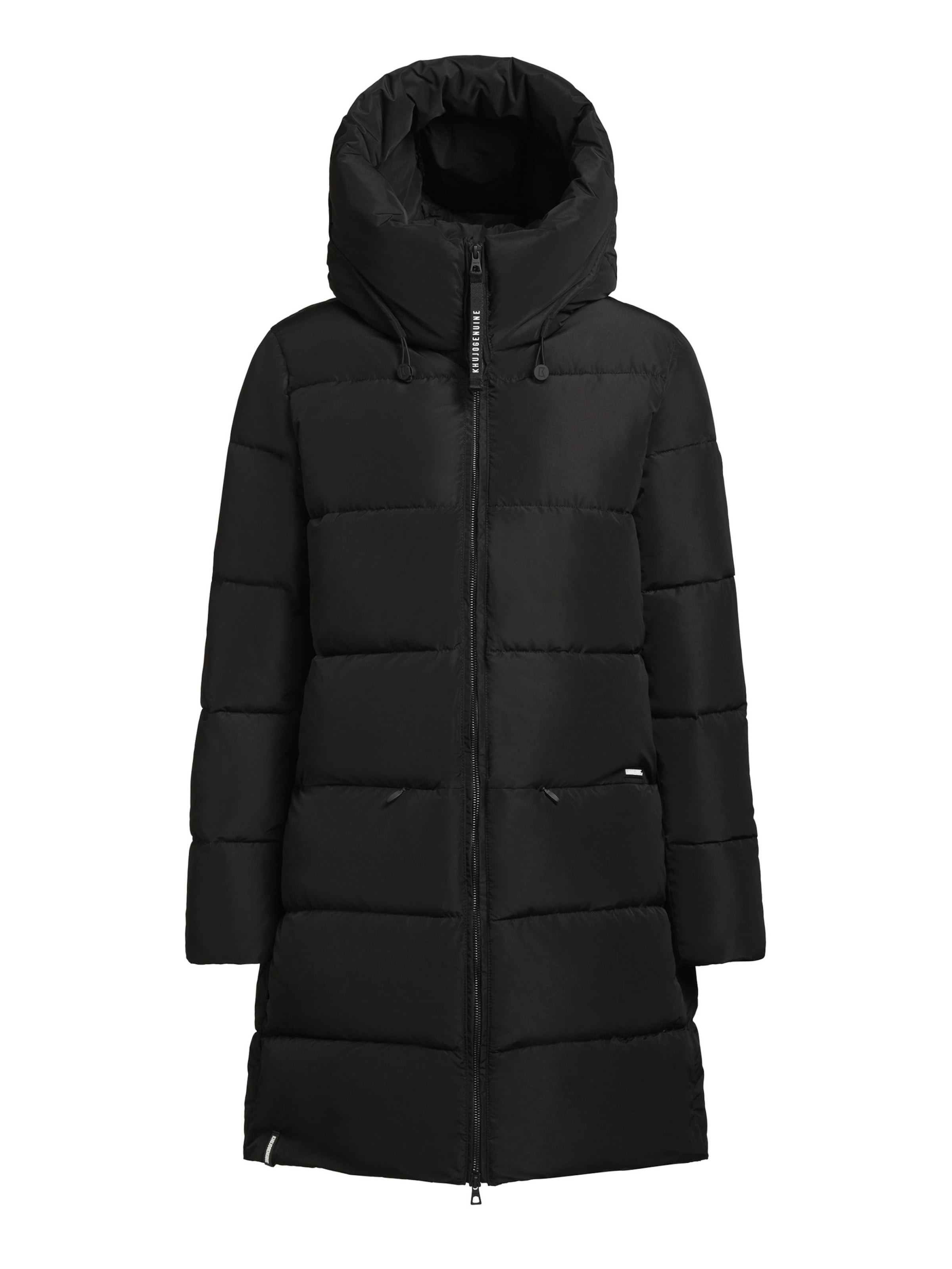 Cappotto invernale 'Phia' di khujo in nero: frontale