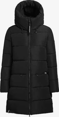 khujo Mantel 'Phia' in Schwarz: Vorderseite