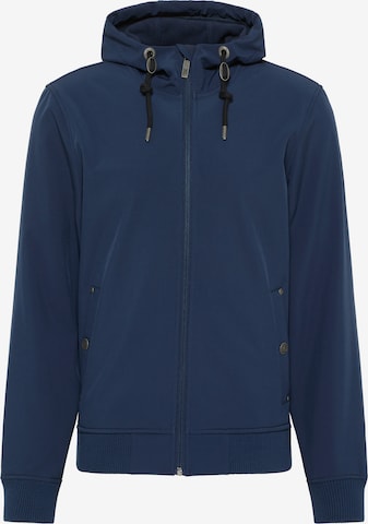 MO Between-season jacket in Blue: front