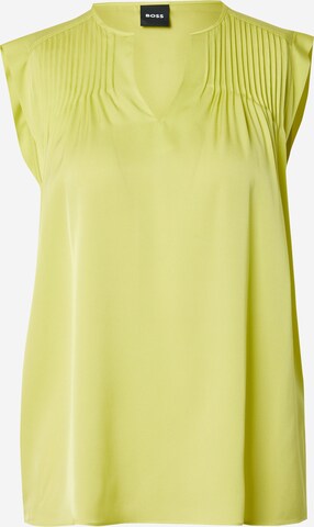 BOSS Blouse 'Binalli' in Yellow: front