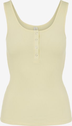 PIECES Top 'Kitte' in Yellow: front