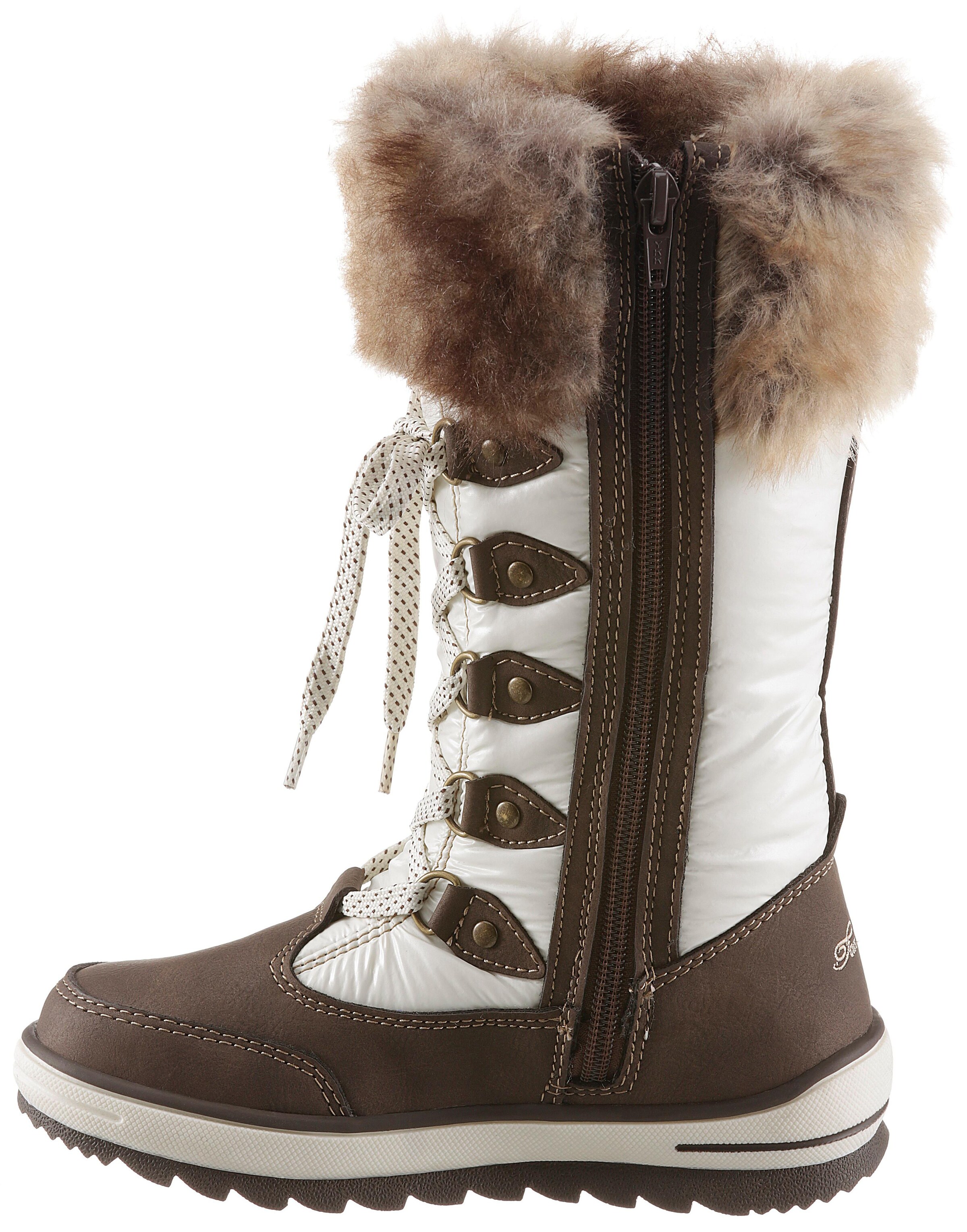 TOM TAILOR Snowboots in Weiß