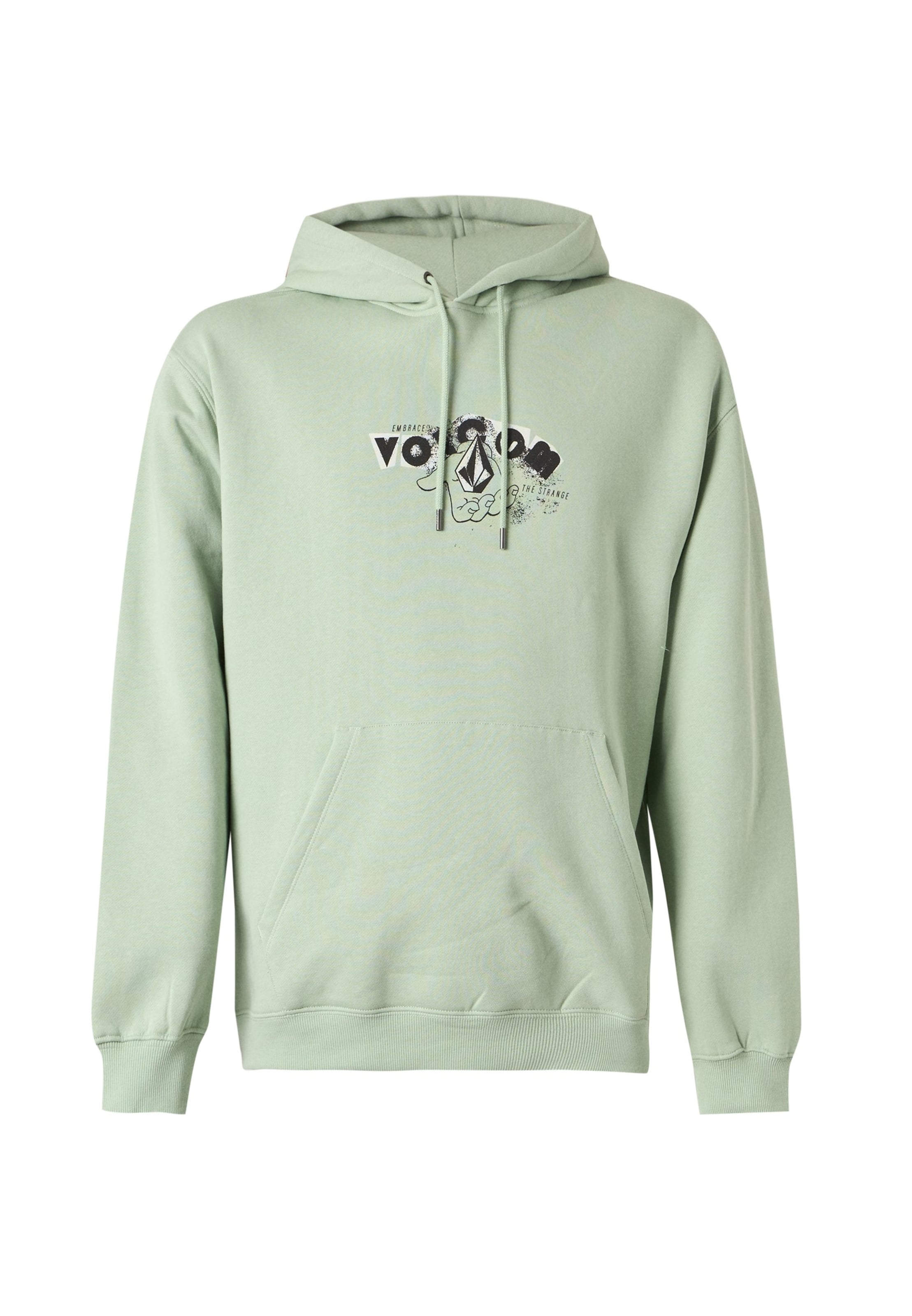 Volcom - Sudadera 'WATANITE' en verde: frente