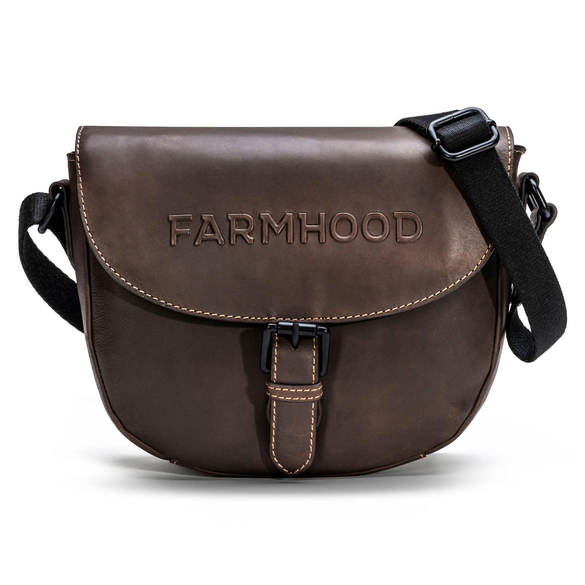 Farmhood Crossbody bag in Brown: front