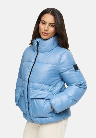 NAVAHOO Winterjas 'Eispracht 14' in Blauw
