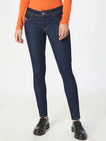 DIESEL Skinny Jeans 'SLANDY' in Blau: predná strana