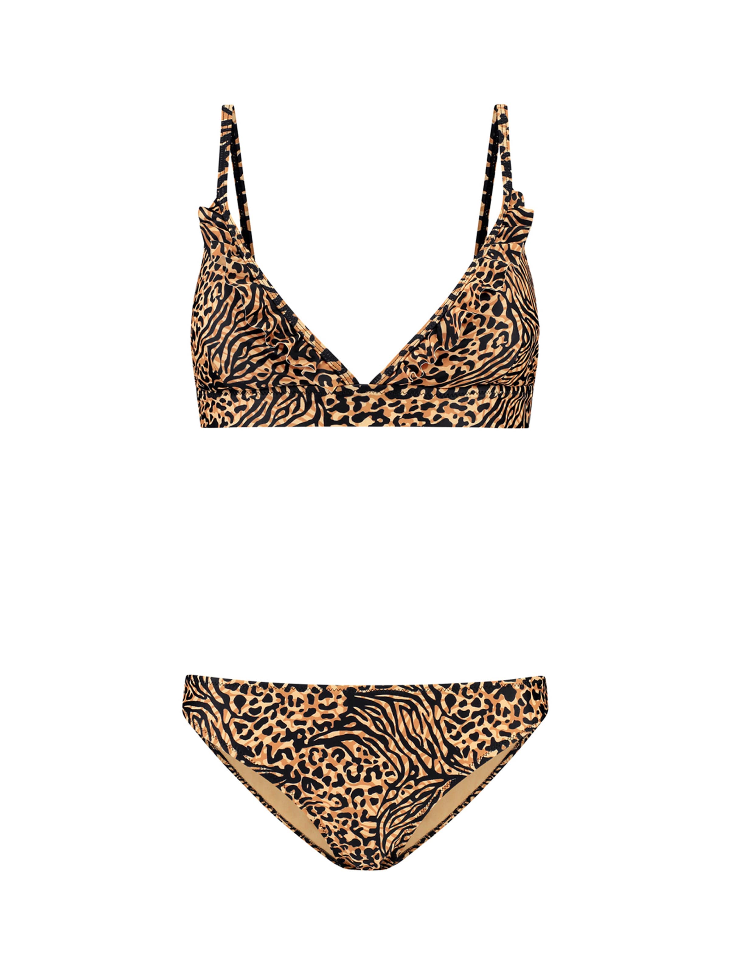 Shiwi Trojuholníky Bikiny 'Beau' - Hnedá: predná strana