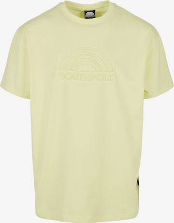SOUTHPOLE T-Shirt in Gelb: predná strana