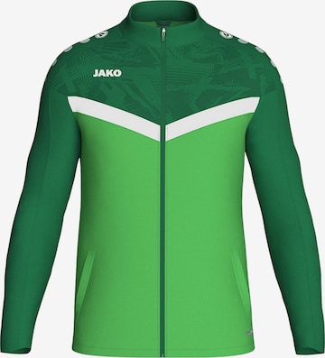 JAKO Sportjacke in Grün: Vorderseite