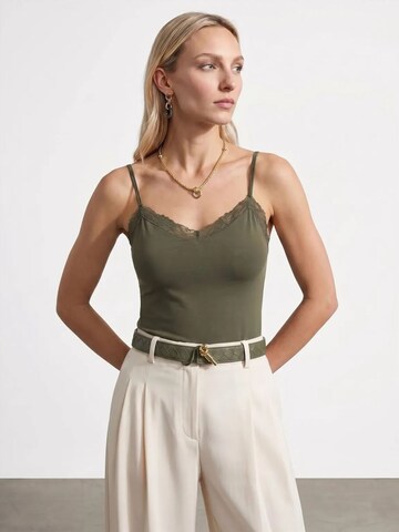 Dilvin Top in Green
