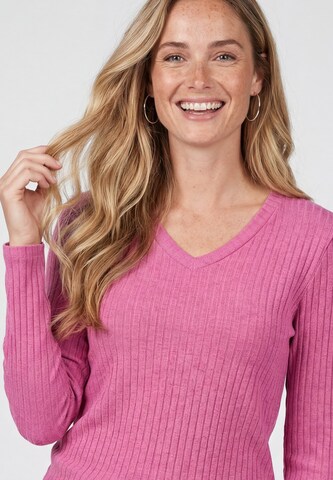 T-shirt usha BLUE LABEL en rose