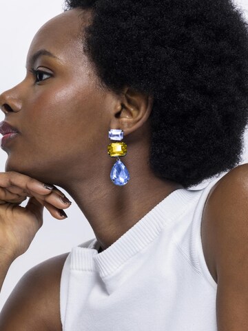 Luxenter Øreringe 'Ifar' i blandingsfarvet