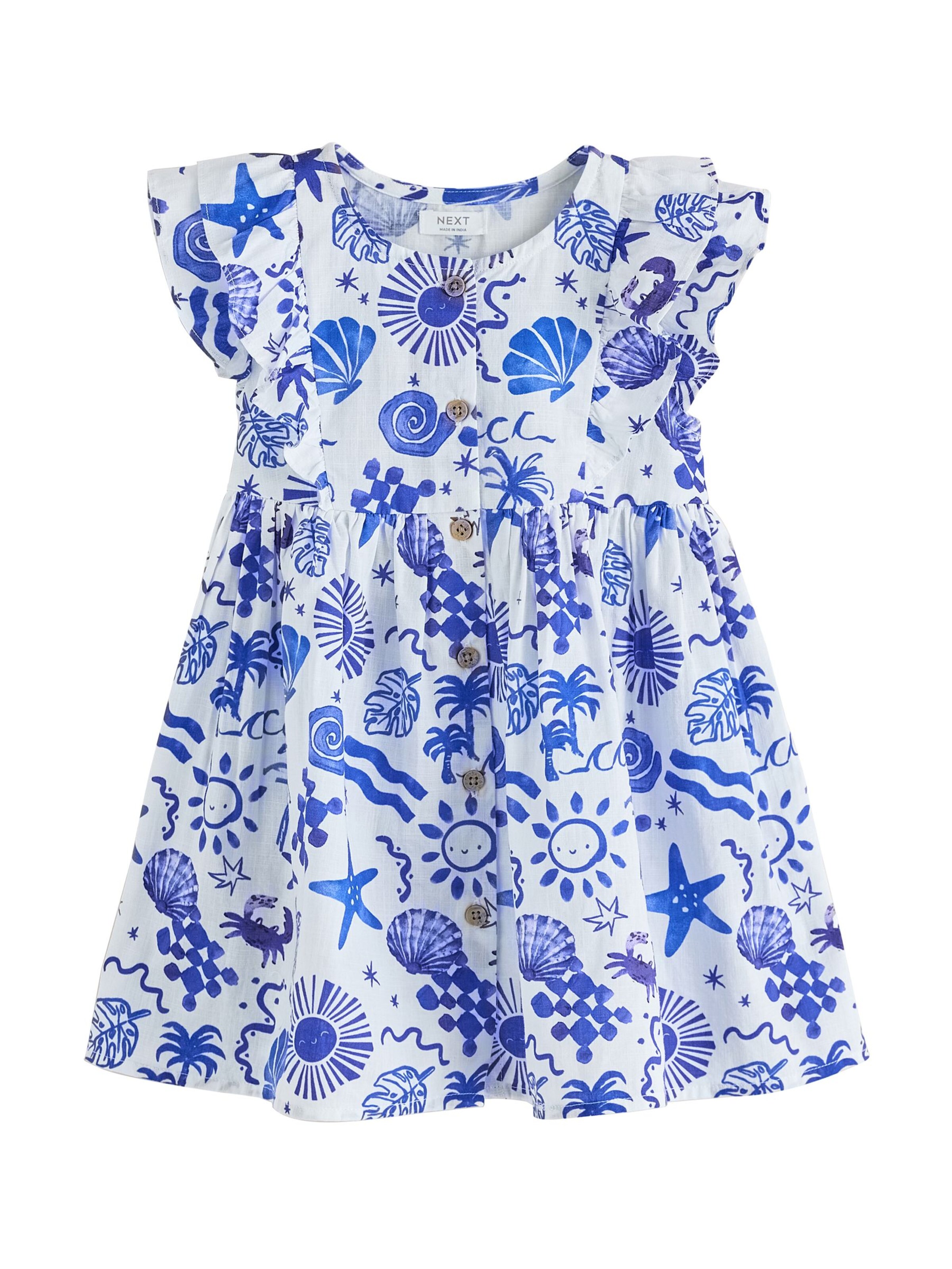 Next Платье в Белый: спереди