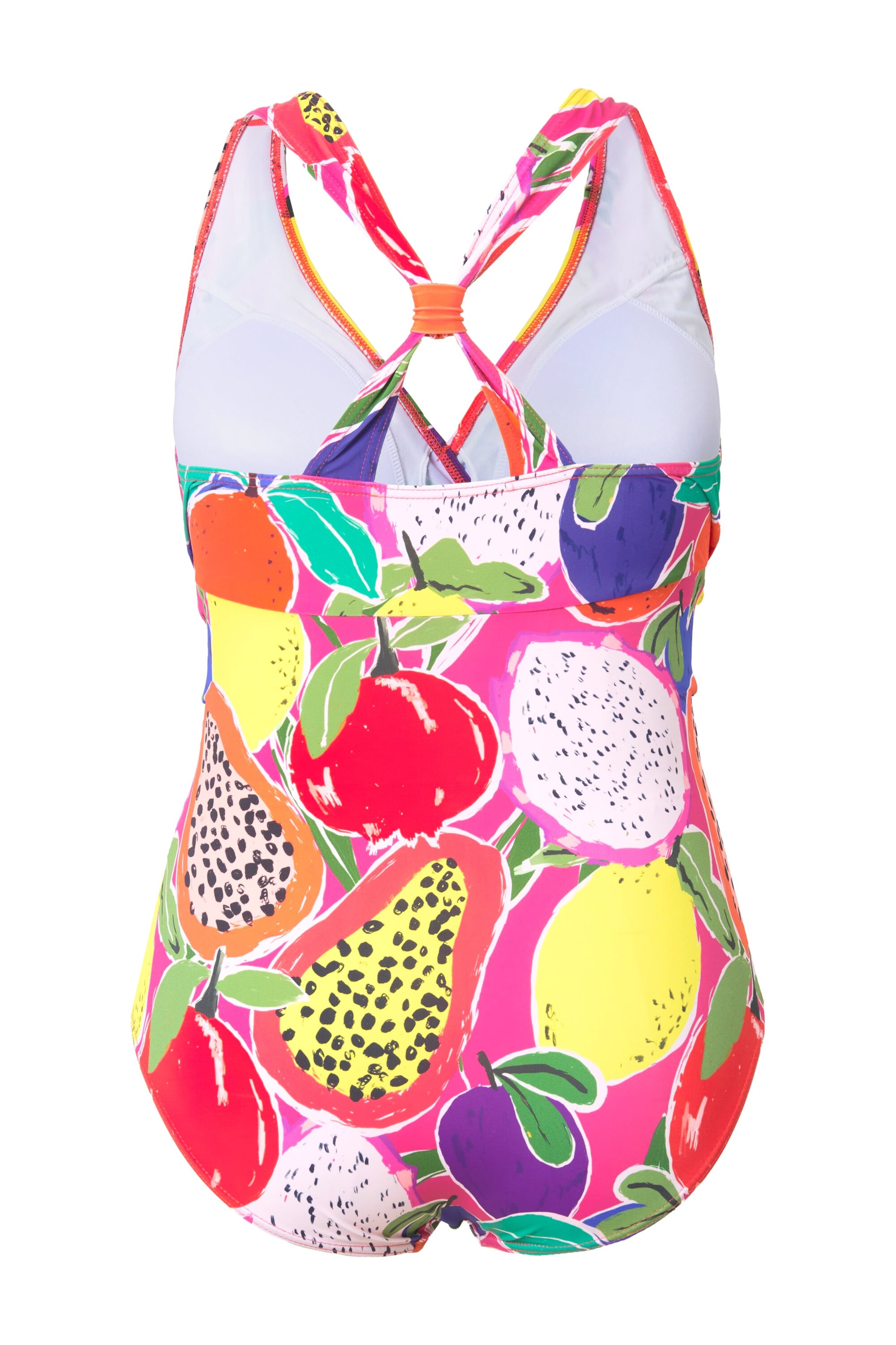 Ulla Popken Minimizer Badpak in Gemengde kleuren