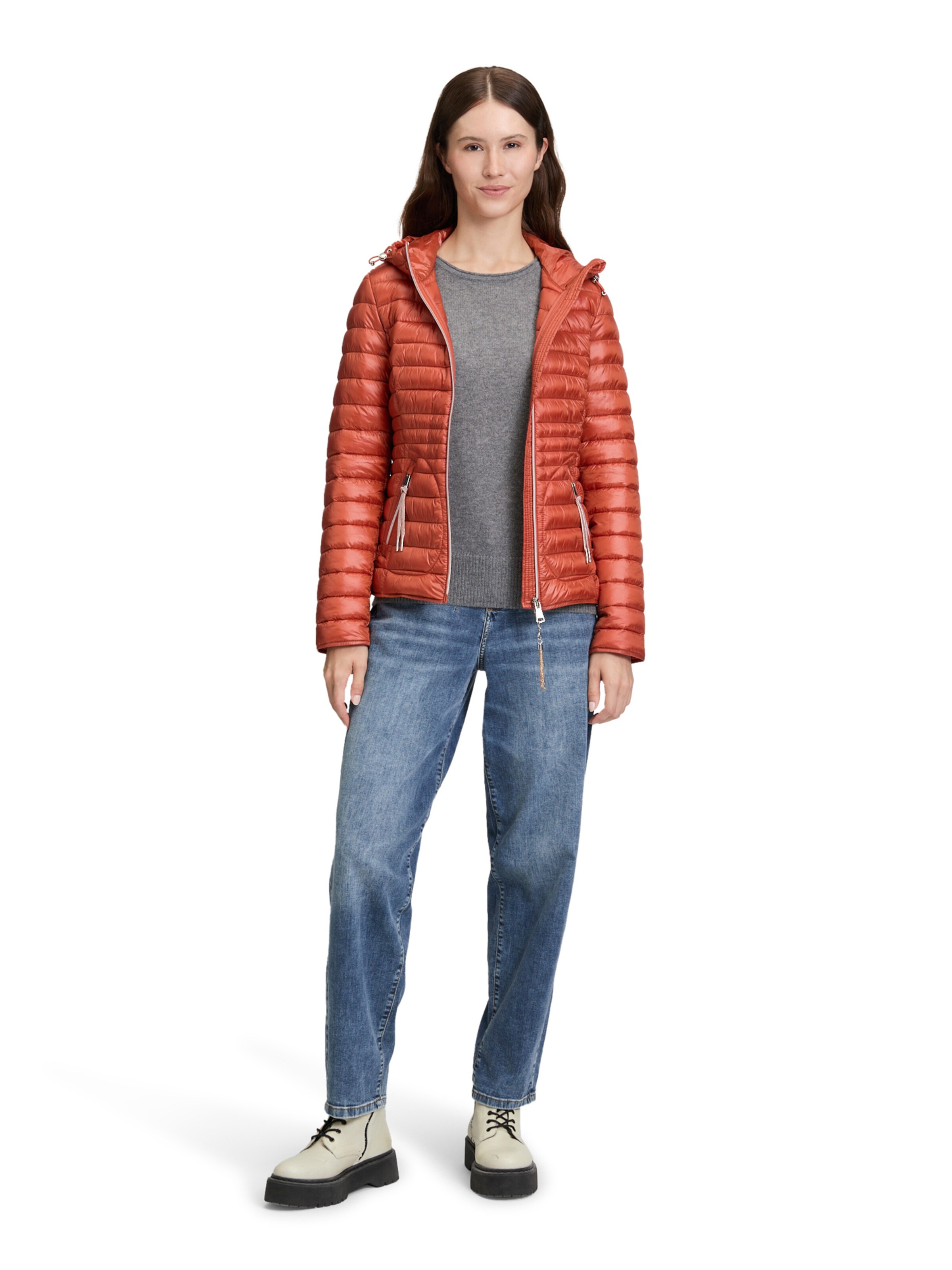 Giacca invernale di Cartoon in arancione