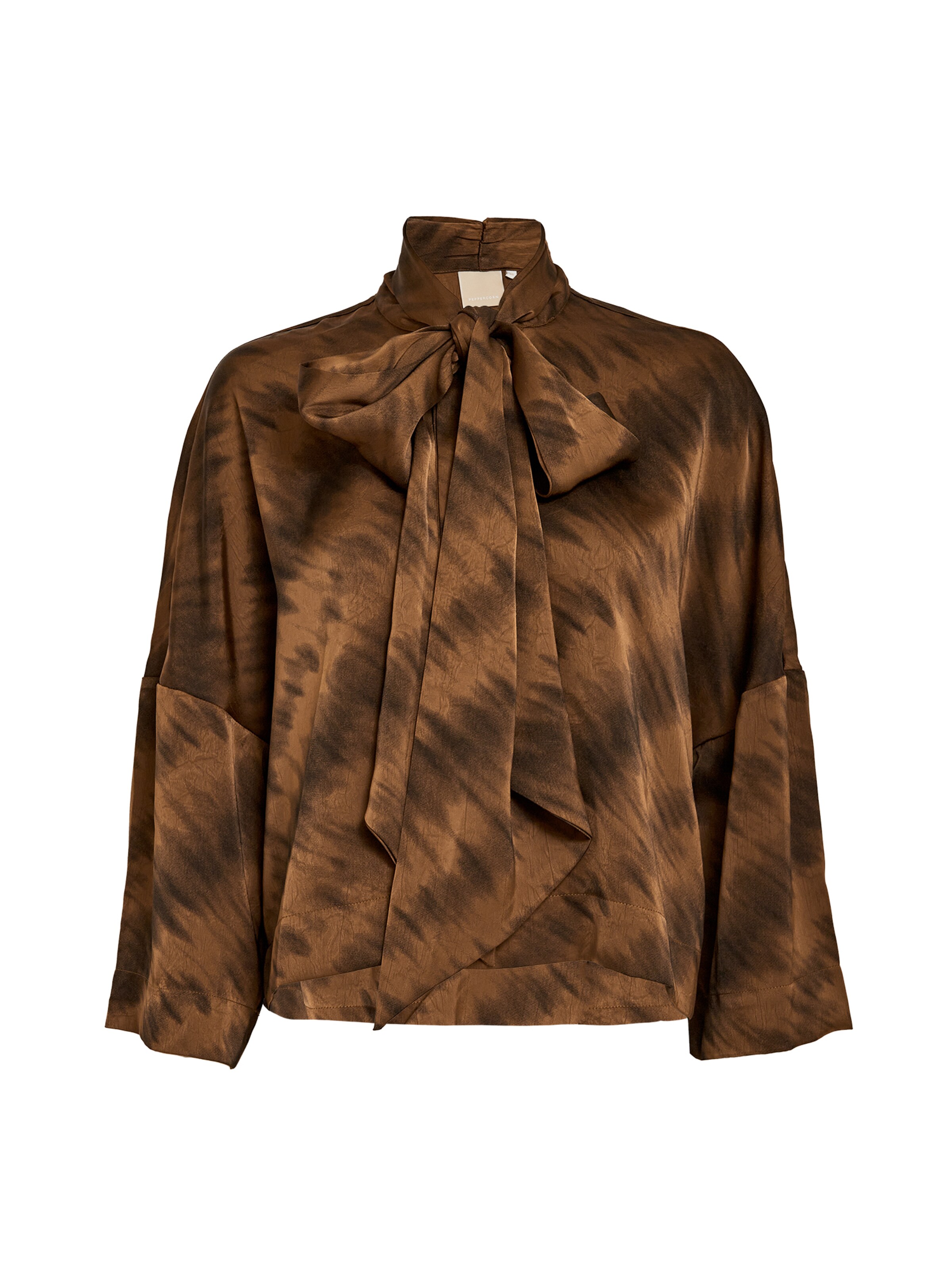 Peppercorn - Blusa 'Samira' em castanho: frente