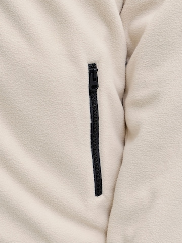 Giacca di pile di JACK & JONES in grigio