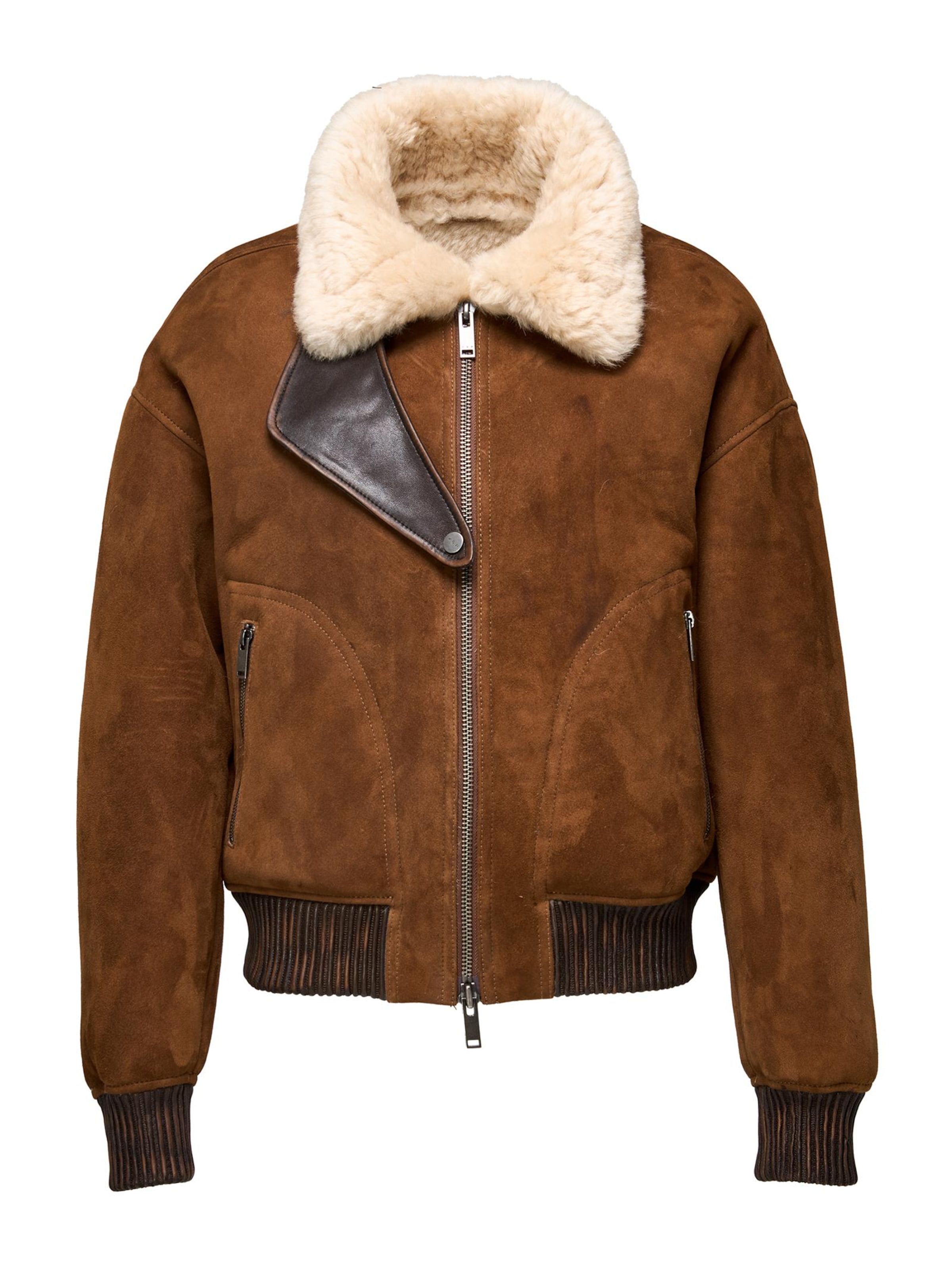 V S P - Chaqueta de invierno 'Tricia' en marrón: frente