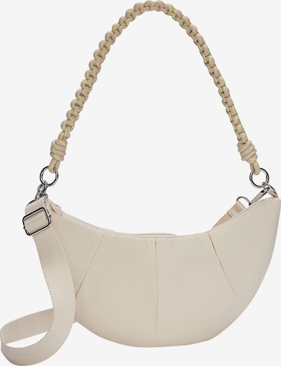 Borsa a spalla Pull&Bear di colore beige / verde chiaro, Visualizzazione prodotti