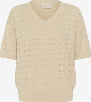 Pull-over Cream en beige : devant