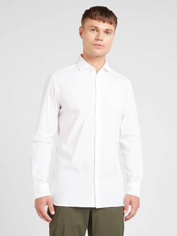 Hackett London Regular fit Üzleti ing 'ESS' - fehér: elől