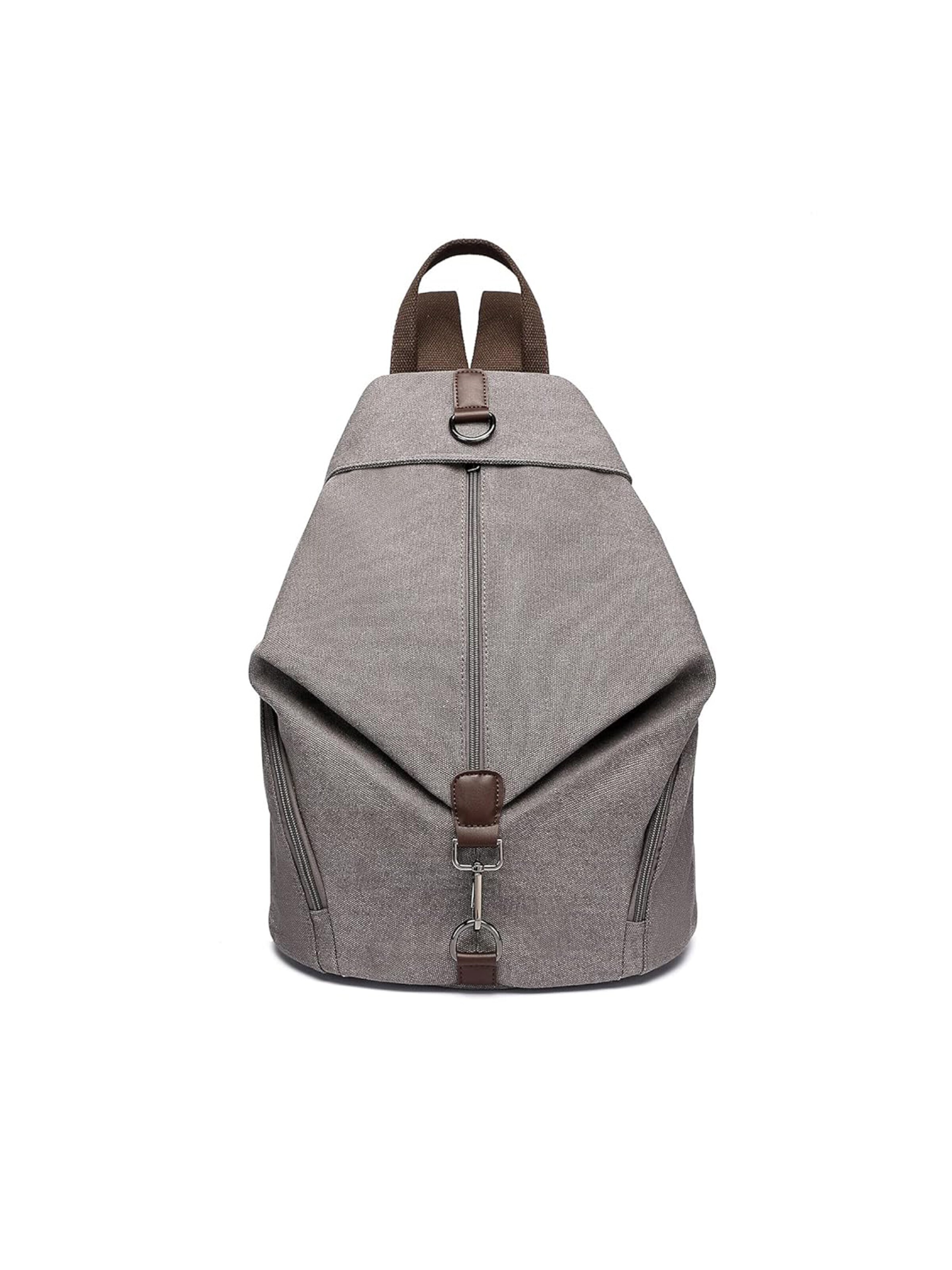 Kono Backpack in Grey: front