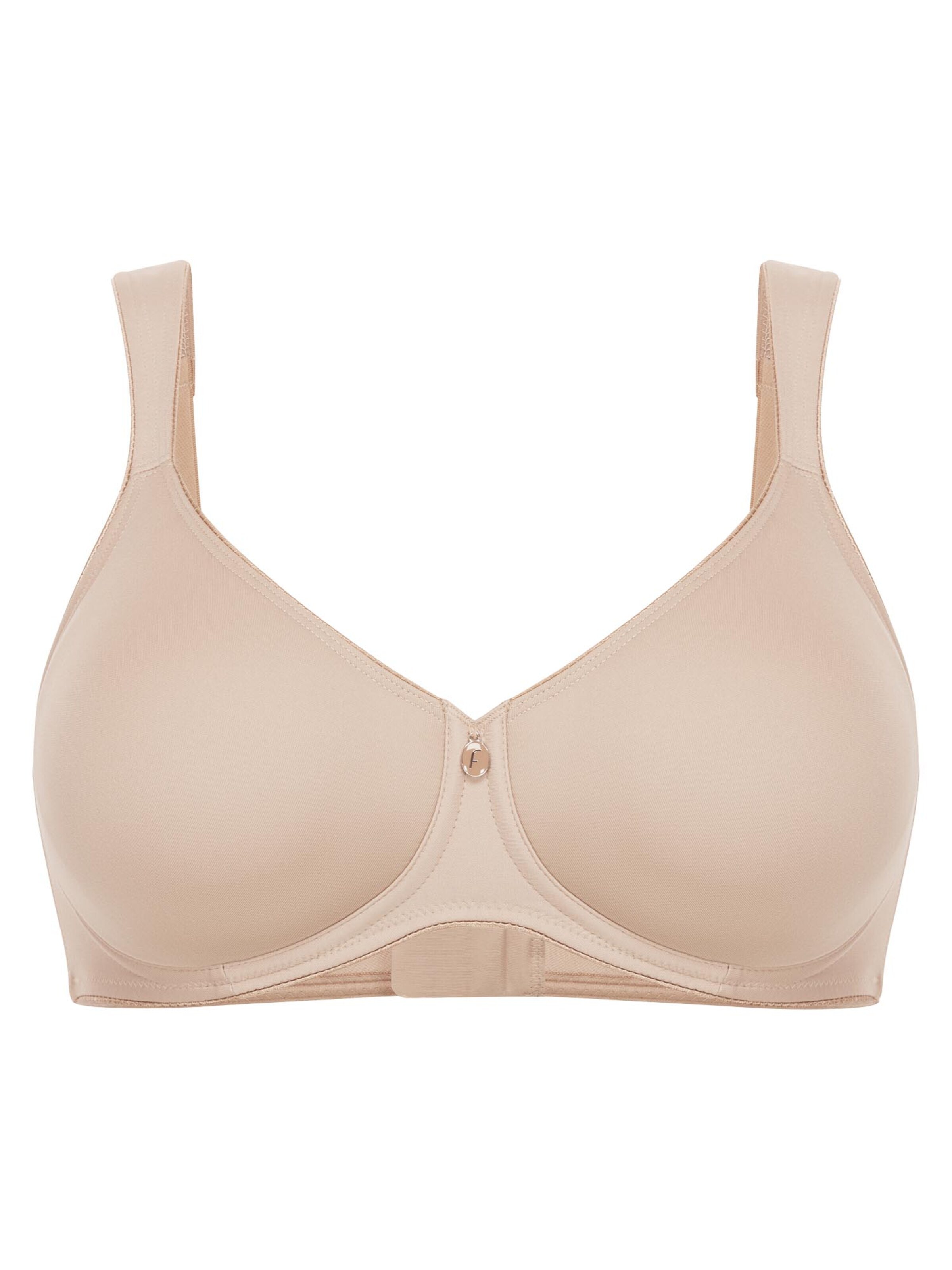 FELINA Minimiser Bra 'Pure Balance' in Brown: front
