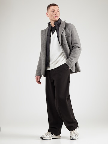 Manteau mi-saison LERROS en gris