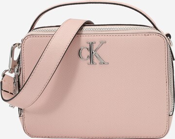 Calvin Klein Jeans Handbag in Beige: front