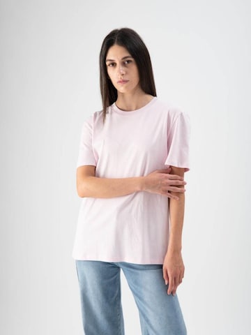 Maglietta di MND in rosa: frontale