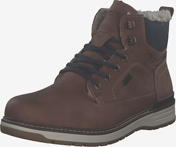 Rieker Schnürboots in Braun: Vorderseite
