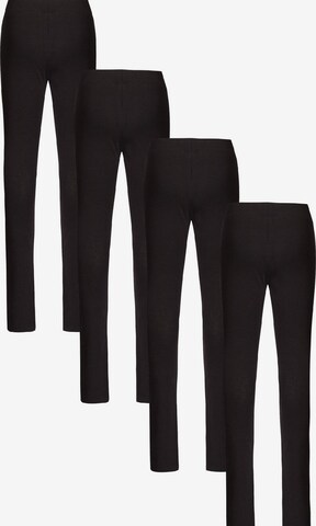 WE Fashion Skinny Leggings i sort