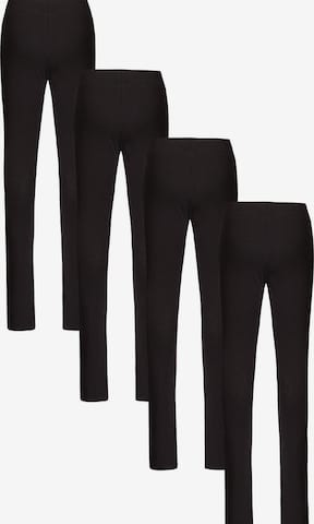 WE Fashion Skinny Leggings in Black