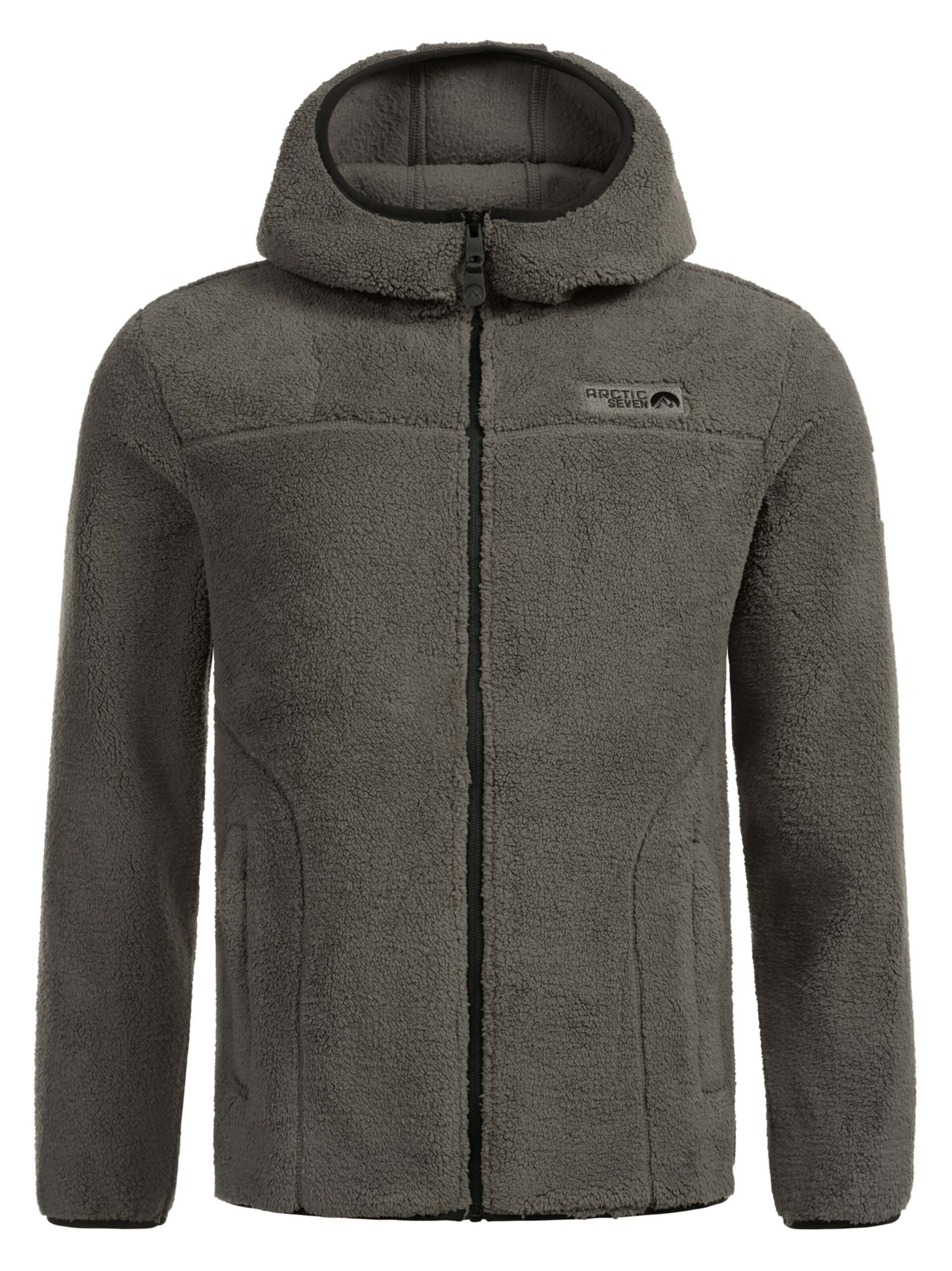 Arctic Seven Funktionele fleece-jas 'AS413' in Grijs